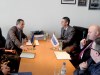 Meeting between Boško Šiljegović, Parliamentary Military Commissioner of BiH, and Ambassador Fletcher M. Burton, Head of the OSCE Mission to Bosnia and Herzegovina